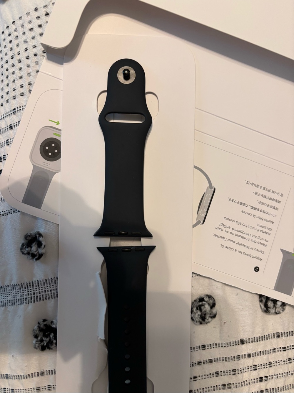 Apple Watch Sport Band - black
